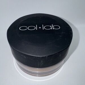 Col-lab Set The Stage COCOA / TRUFFLE Ultra Fine Loose Setting Face Powder .35oz